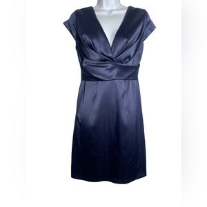 Donna Ricco‎ dress size 4 stunning navy blue cocktail dress PERFECT 💙💙💙
